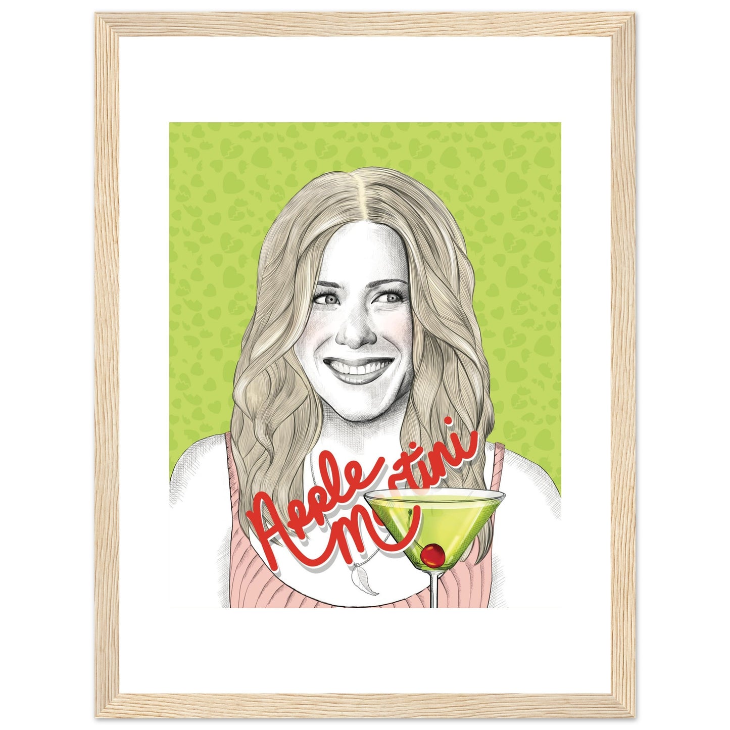 APPLE MARTINI - Jennifer Aniston | The Break-Up - Framed Poster