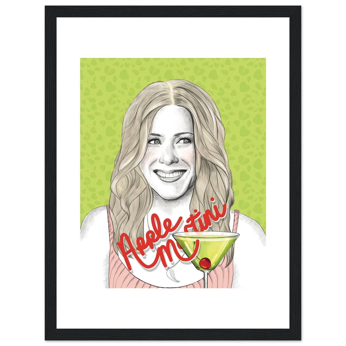 APPLE MARTINI - Jennifer Aniston | The Break-Up - Framed Poster