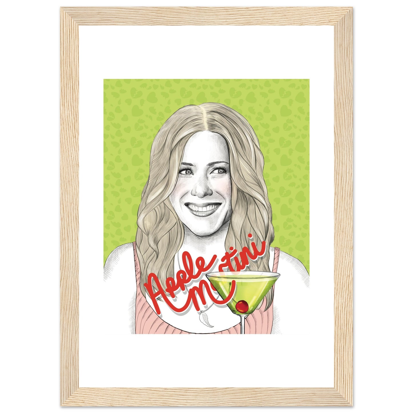 APPLE MARTINI - Jennifer Aniston | The Break-Up - Framed Poster