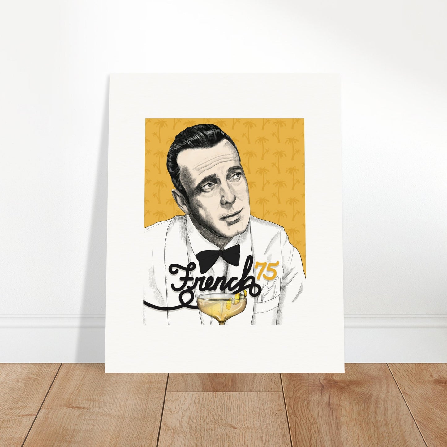 French 75 | Humphrey Bogart | Casablanca - Poster Print