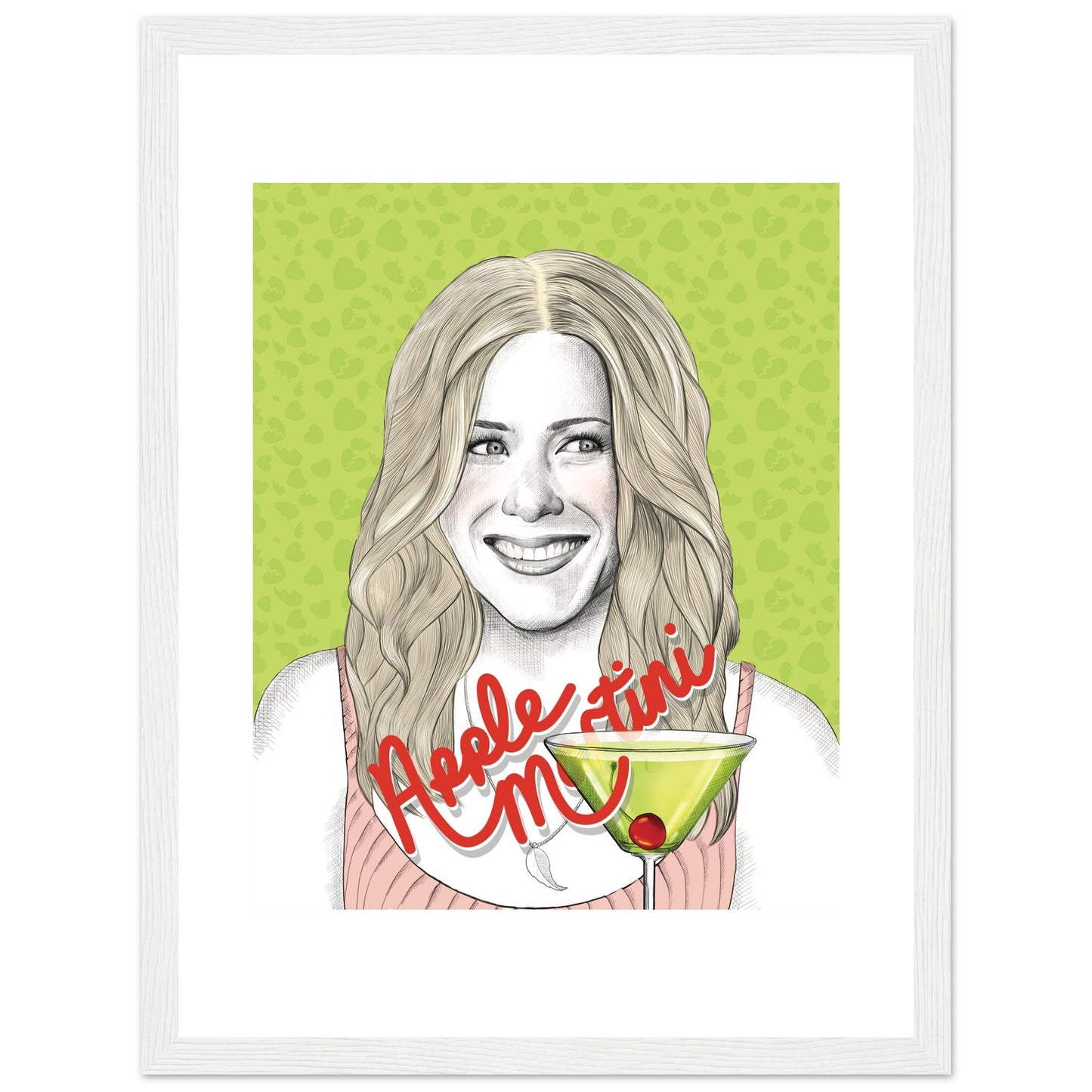 APPLE MARTINI - Jennifer Aniston | The Break-Up - Framed Poster