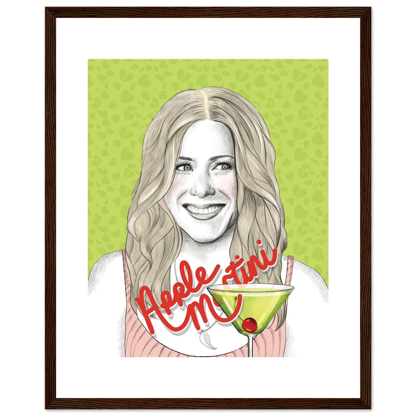 APPLE MARTINI - Jennifer Aniston | The Break-Up - Framed Poster