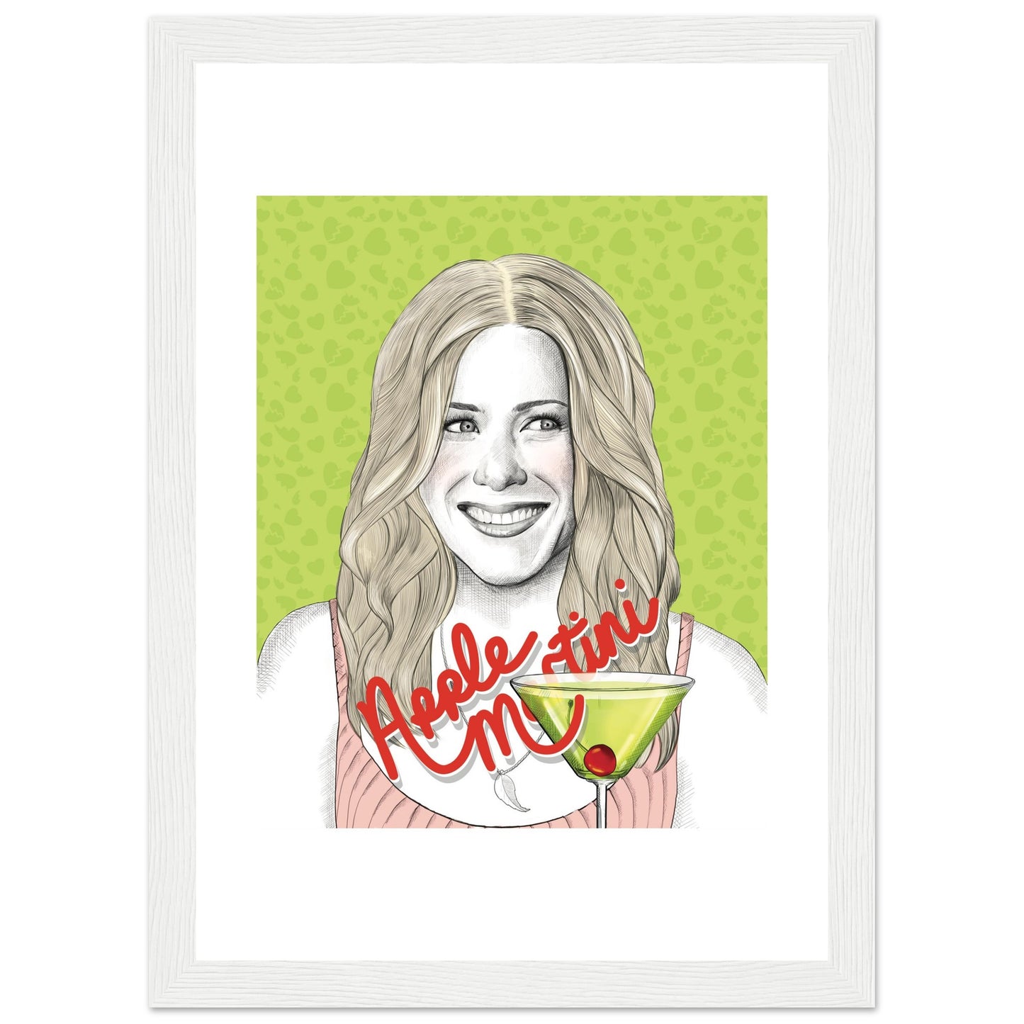 APPLE MARTINI - Jennifer Aniston | The Break-Up - Framed Poster