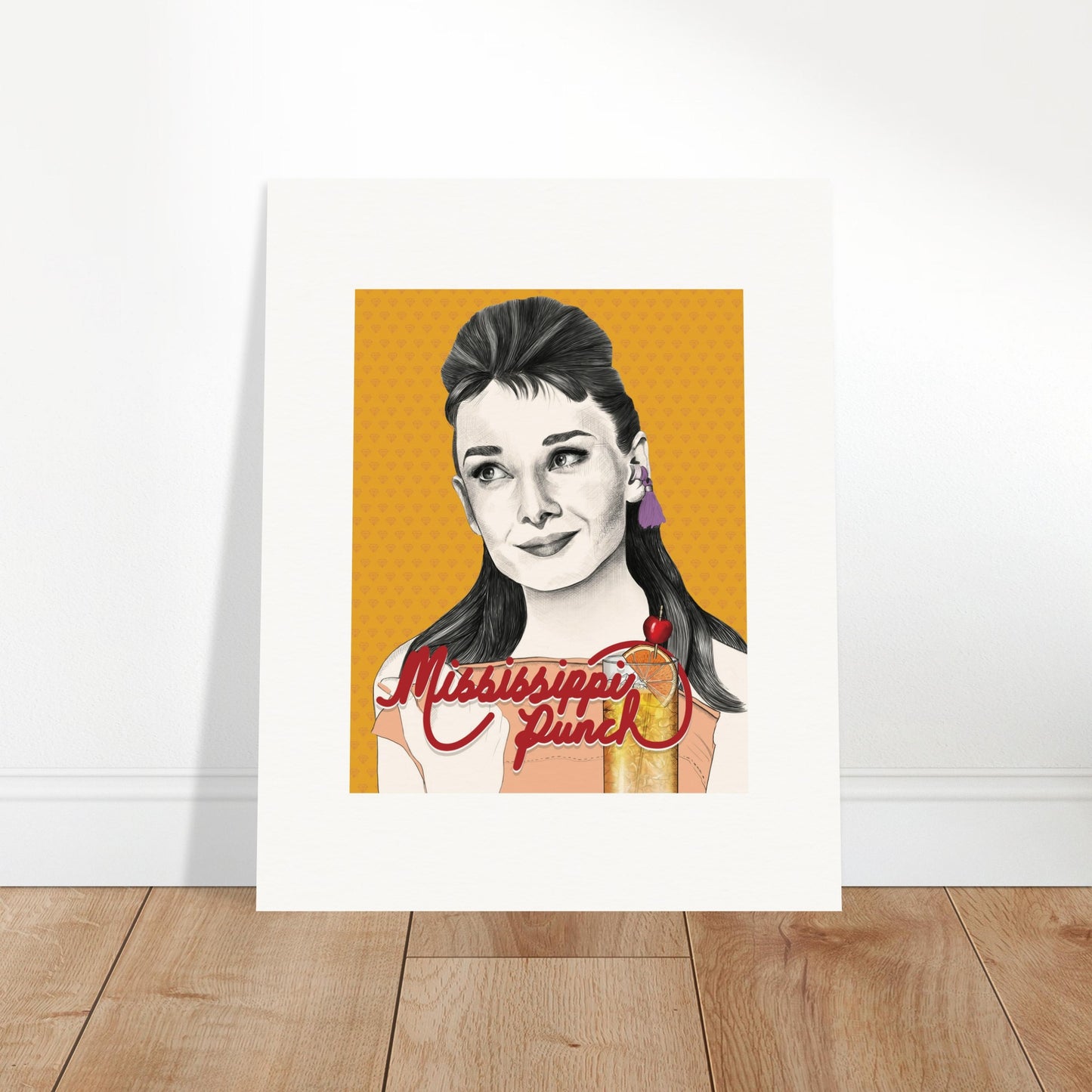 Mississippi Punch | Audrey Hepburn | Breakfast at Tiffany's - Poster Print