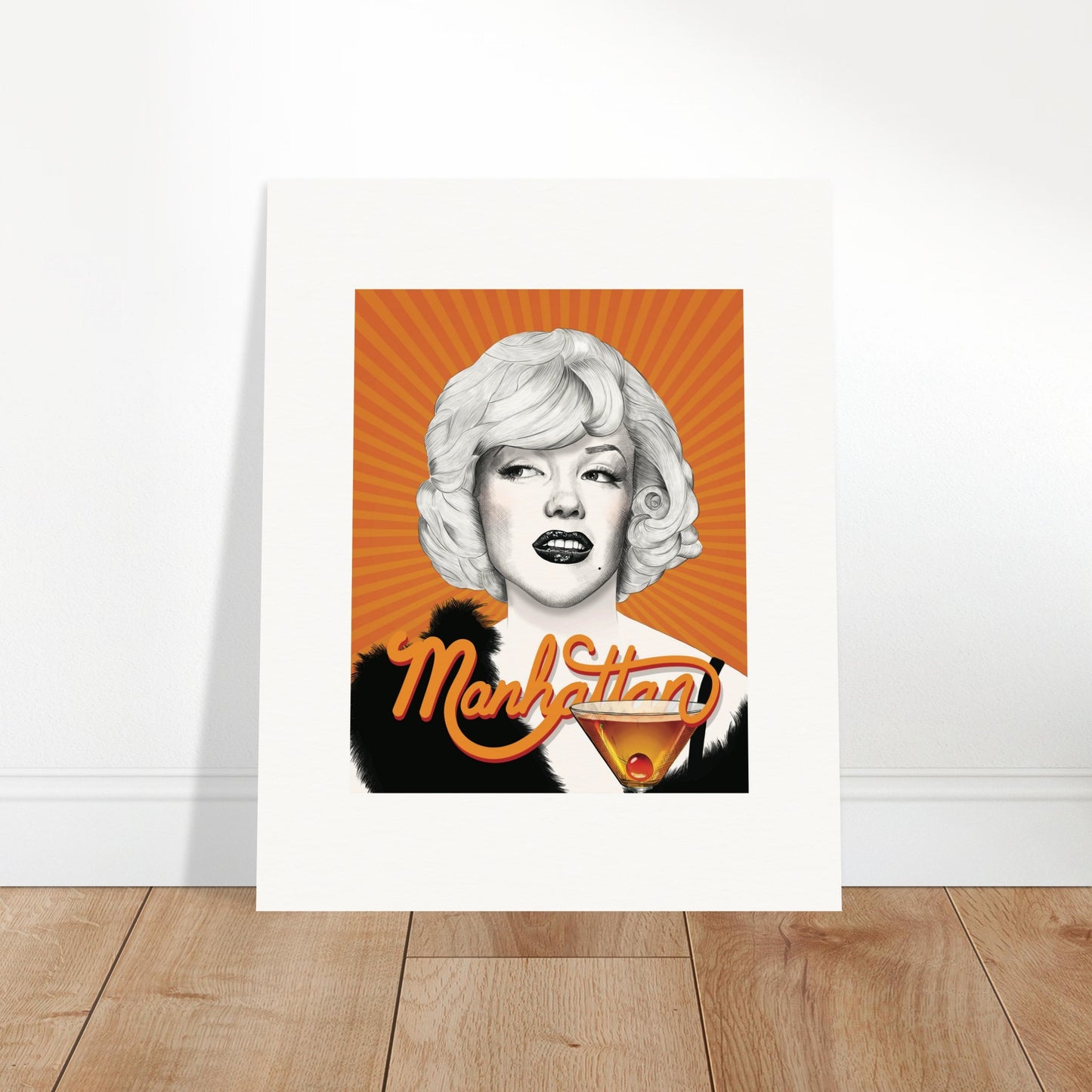 Manhattan | Marilyn Monroe | Some Like It Hot - Poster Print
