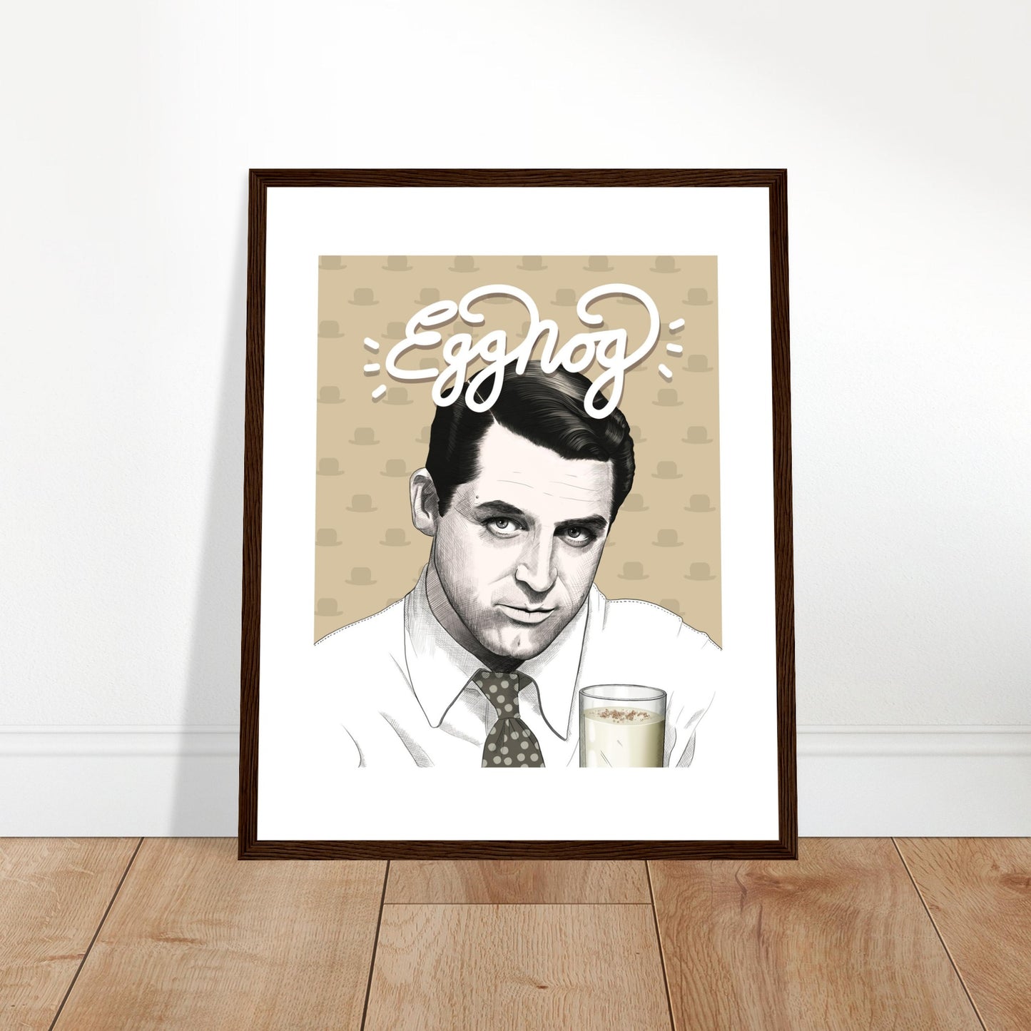 Egg Nog | Cary Grant | The Awful Truth - Framed Poster