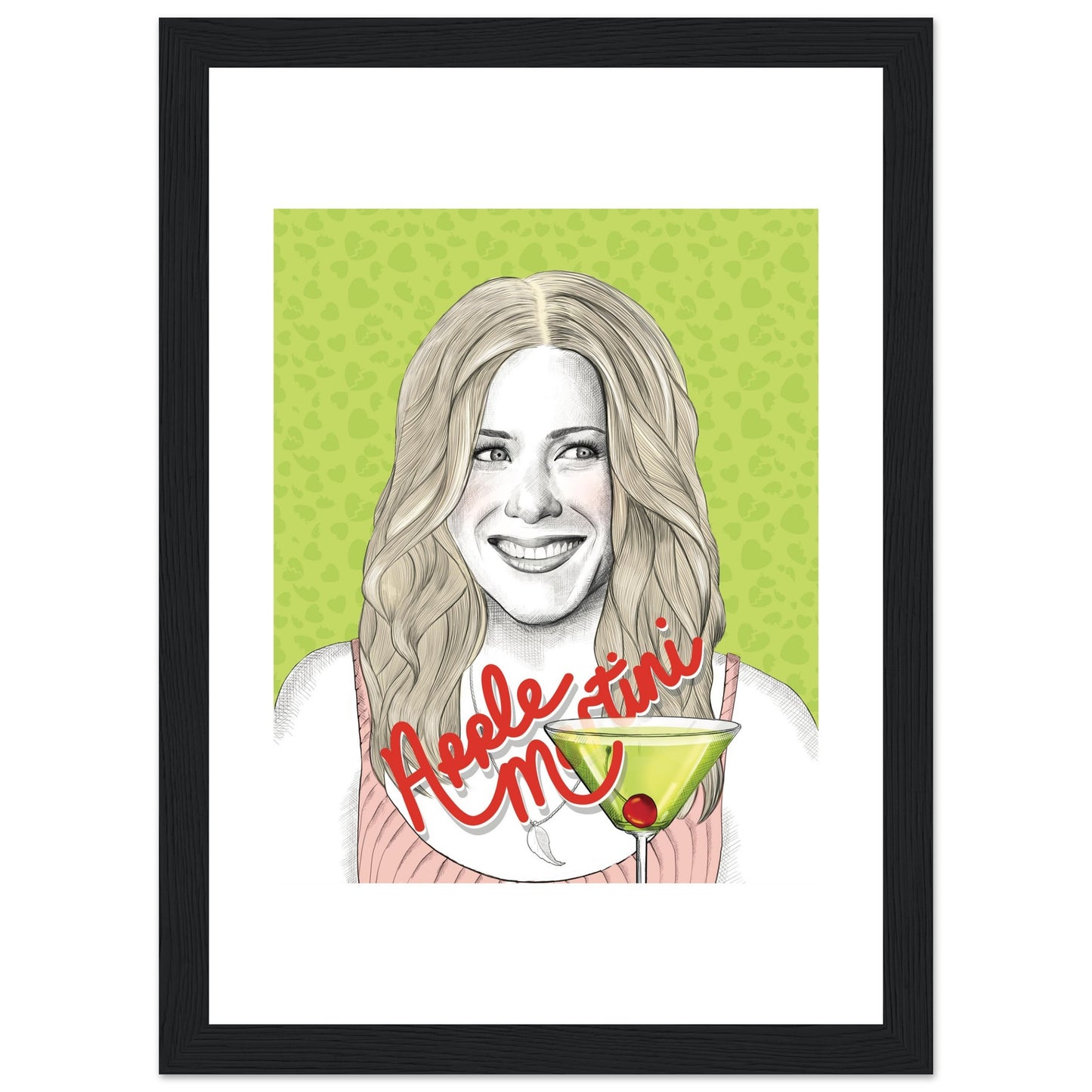 APPLE MARTINI - Jennifer Aniston | The Break-Up - Framed Poster