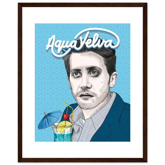 Aqua Velva | Jake Gyllenhaal | Zodiac - Framed Poster