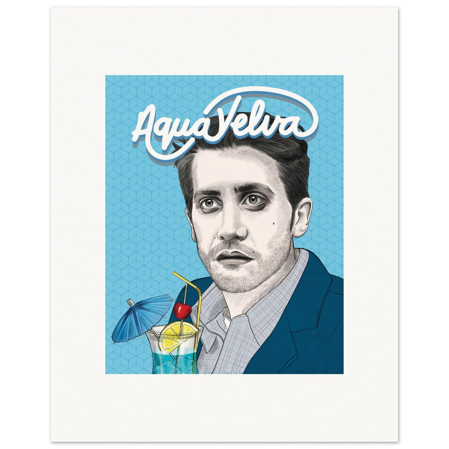 Aqua Velva | Jake Gyllenhaal | Zodiac - Poster Print