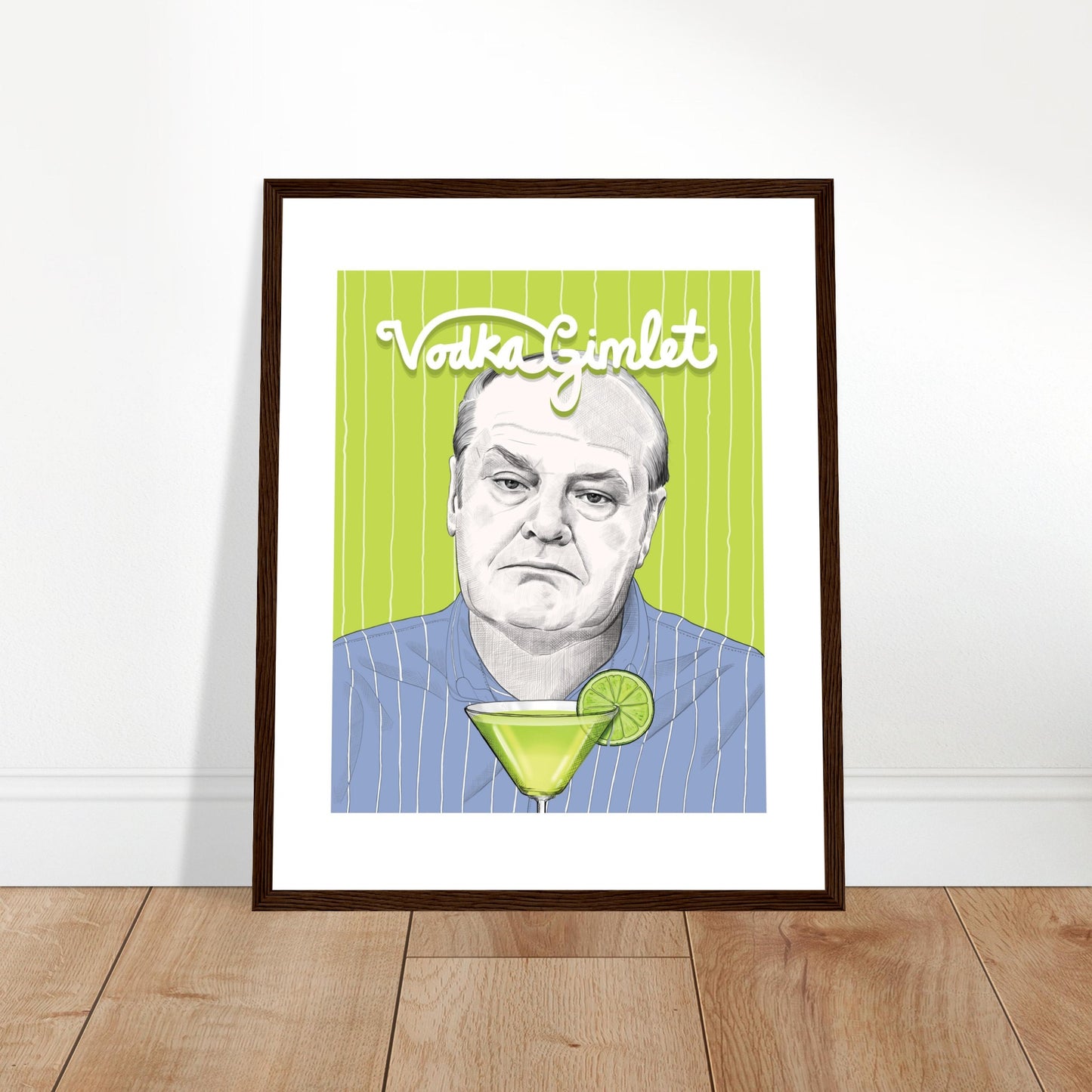 VODKA GIMLET | Jack Nicholson | About Schmidt - Framed Poster