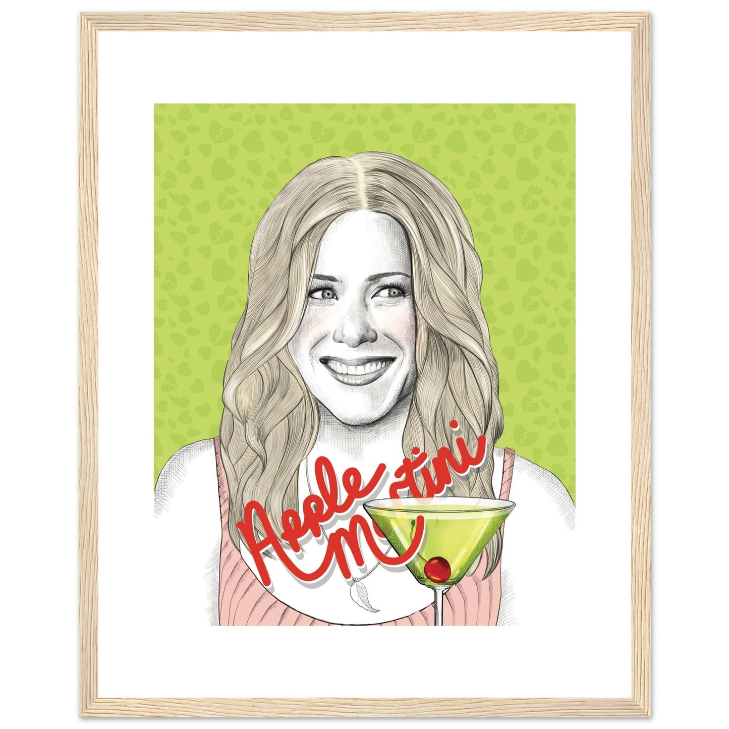 APPLE MARTINI - Jennifer Aniston | The Break-Up - Framed Poster