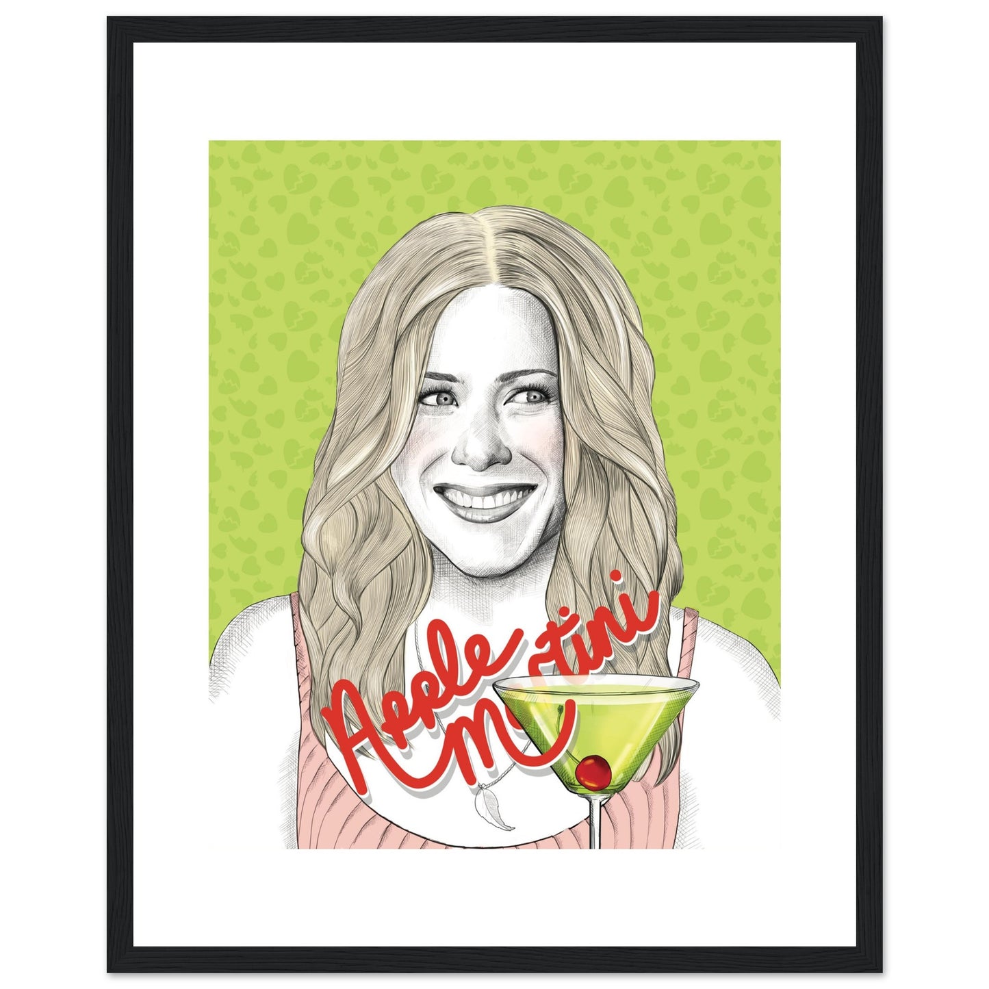 APPLE MARTINI - Jennifer Aniston | The Break-Up - Framed Poster