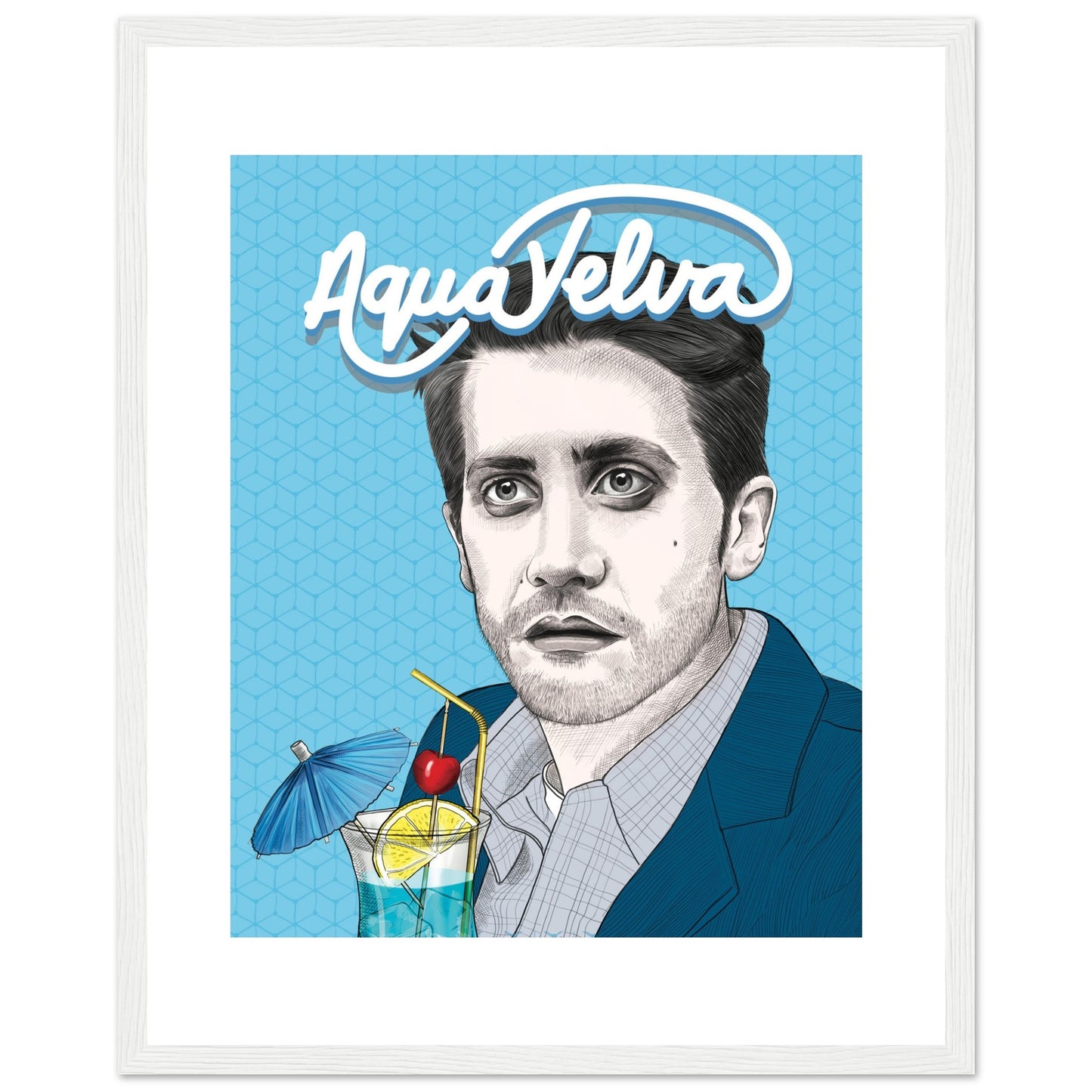 Aqua Velva | Jake Gyllenhaal | Zodiac - Framed Poster