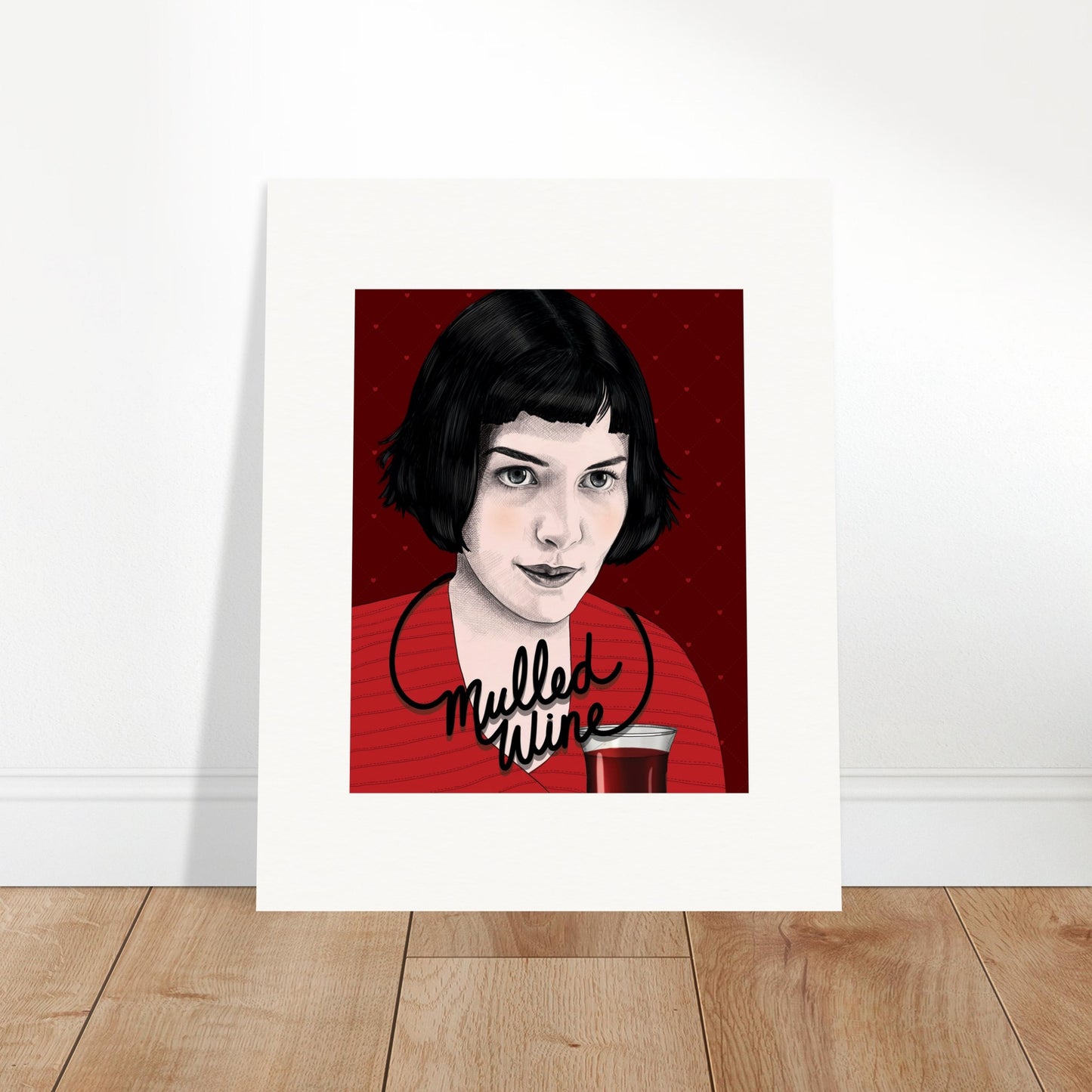Mulled Wine | Audrey Tautou | Amélie - Poster Print