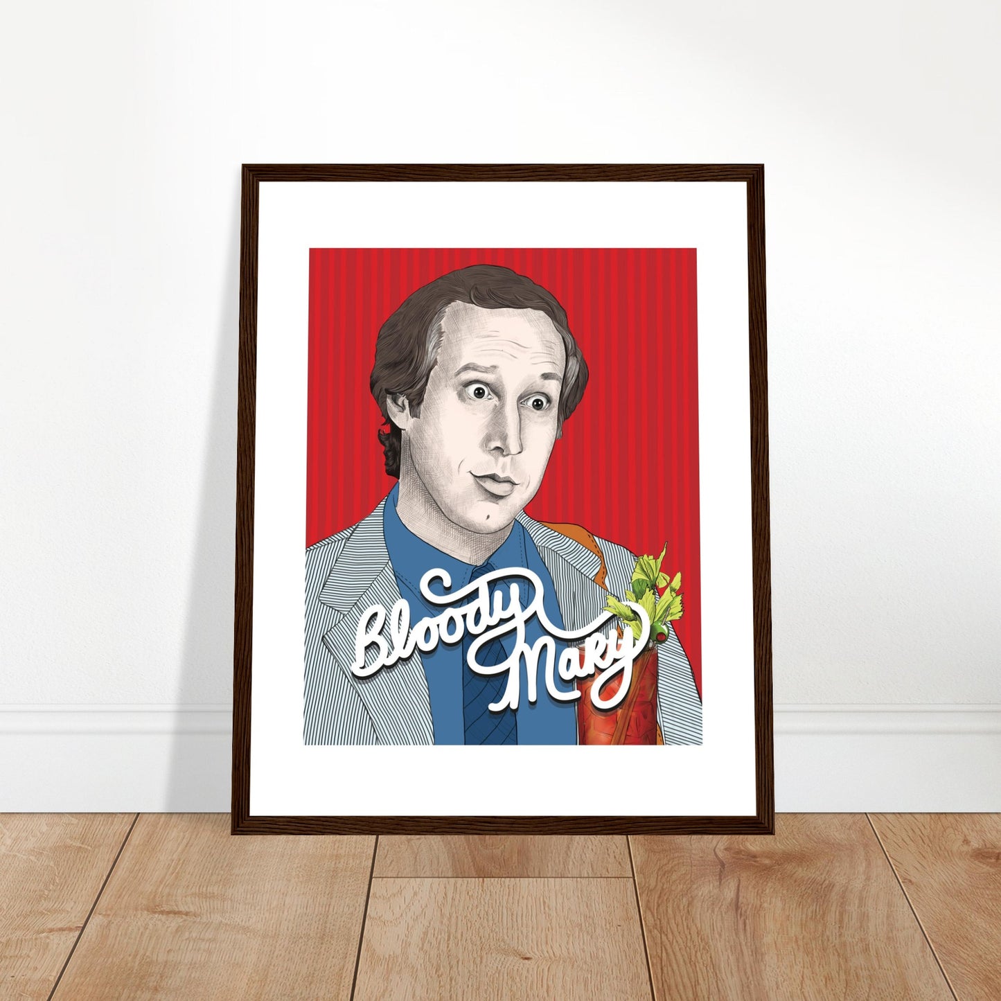 Bloody Mary | Chevy Chase | Fletch - Framed Poster