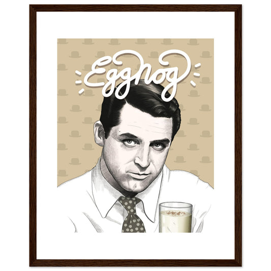 Egg Nog | Cary Grant | The Awful Truth - Framed Poster